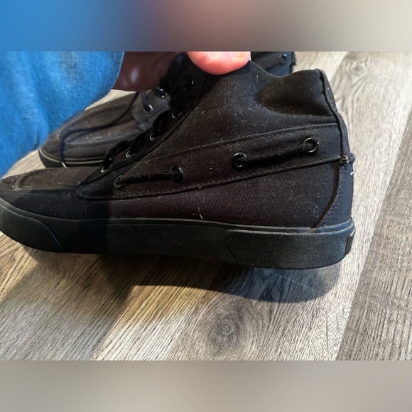 Polo by Ralph Lauren Black Chukka Boots size 10 casual business basic - Picture 4 of 15